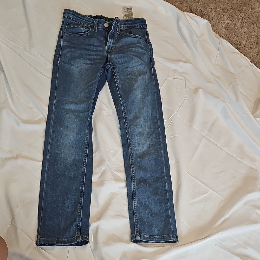 Boys Levi's Indigo Denim Jeans with Green Accents
